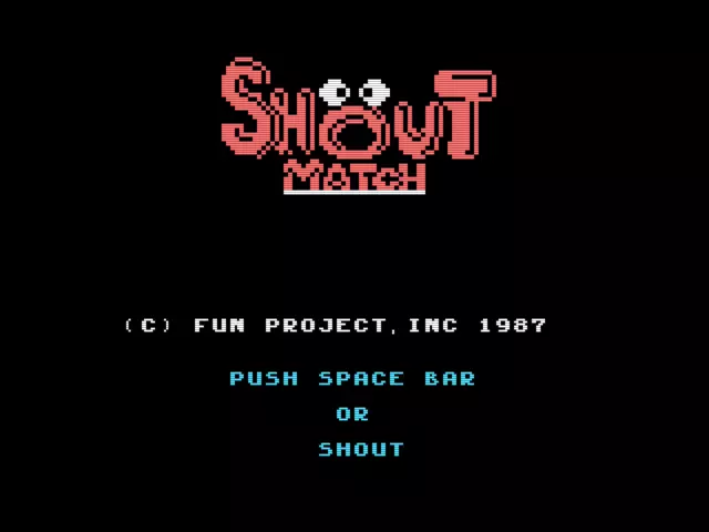 Image n° 1 - titles : Shout Match